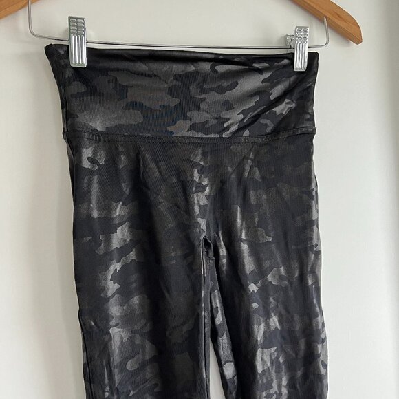 Spanx | Faux Leather Camo Leggings - Picture 8 of 8